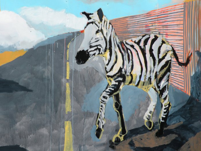 Ida Lawrence & Caitlin Hespe. Mural detail1