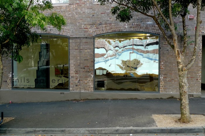 Apex (left), Earth Cross-Section (right), currently under excavation, daytime street view 