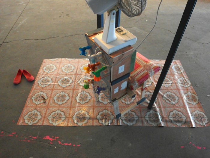 Eko Bambang Wisnu and Ida Lawrence - Mudik karena takut air 2013,2014, detail 19