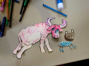 Buffalo and Bear Wayang (Same Artist)