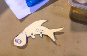 Great White Shark Wayang