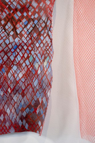 Ida Lawrence - Pale Imitation Cadmium Red Diagonals close upDSCF3512 edit