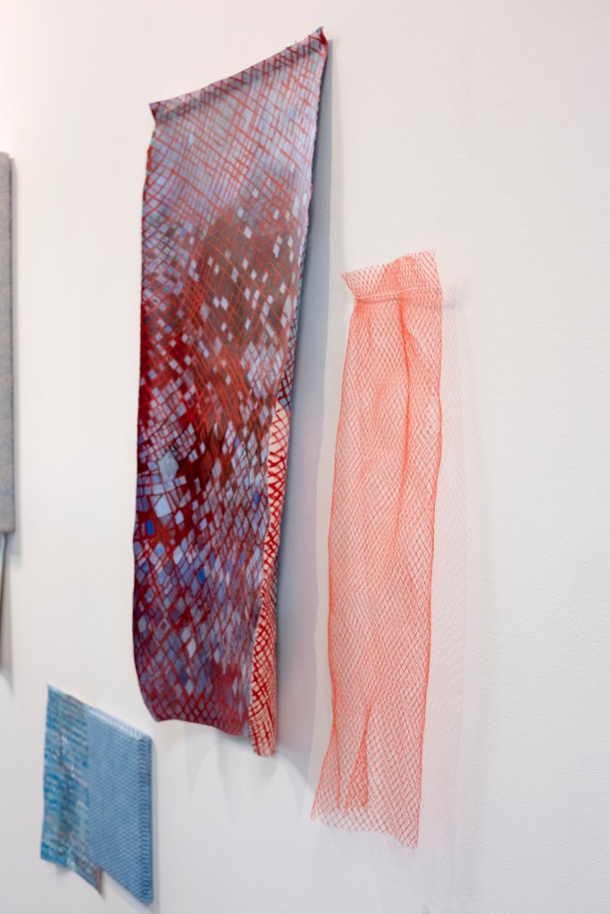 Ida Lawrence - Pale Imitation Cadmium Red Diagonals sideDSCF3508 edit