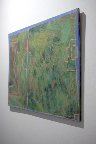 Fair Enough 2016, acrylic on ply, 49 x 60 cm