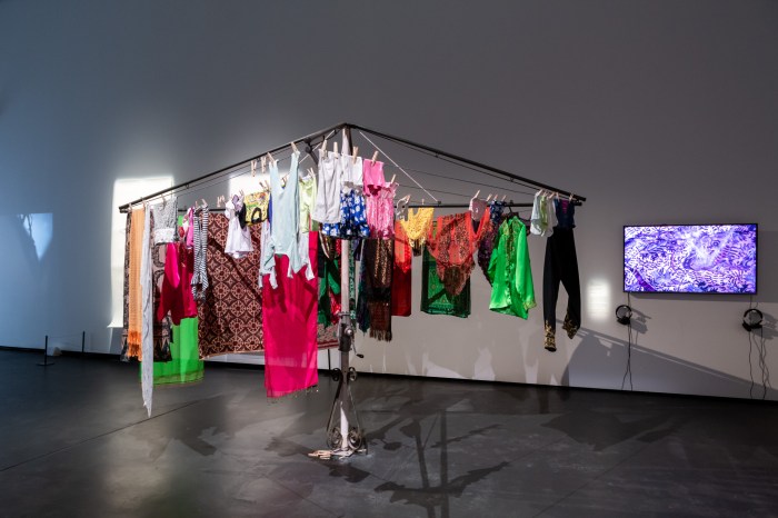 Alfira O'Sullivan, Weekends are for Washing 2018 installation and video. Image care of Casula Powerhouse Arts Centre. Photography by Chantel Bann.jpg