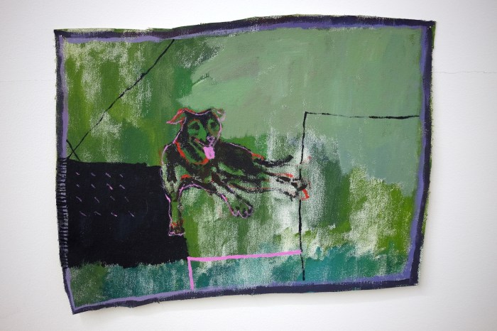 Ida Lawrence, Wesley 2018 acrylic on unstretched canvas, 33x42cm.JPG