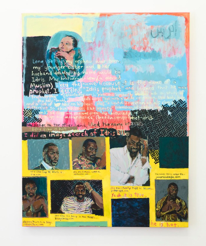 Ida Lawrence, Idris, 2018, acrylic on canvas, 138 x 108 cm. Image- Silversalt.jpg