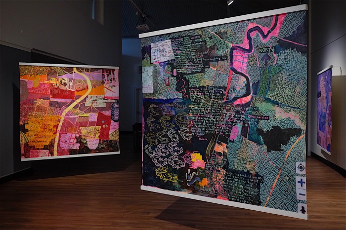 In Conversation FX Harsono x Ida Lawrence, installation view, Ida Lawrence, A village and surrounds series.JPG