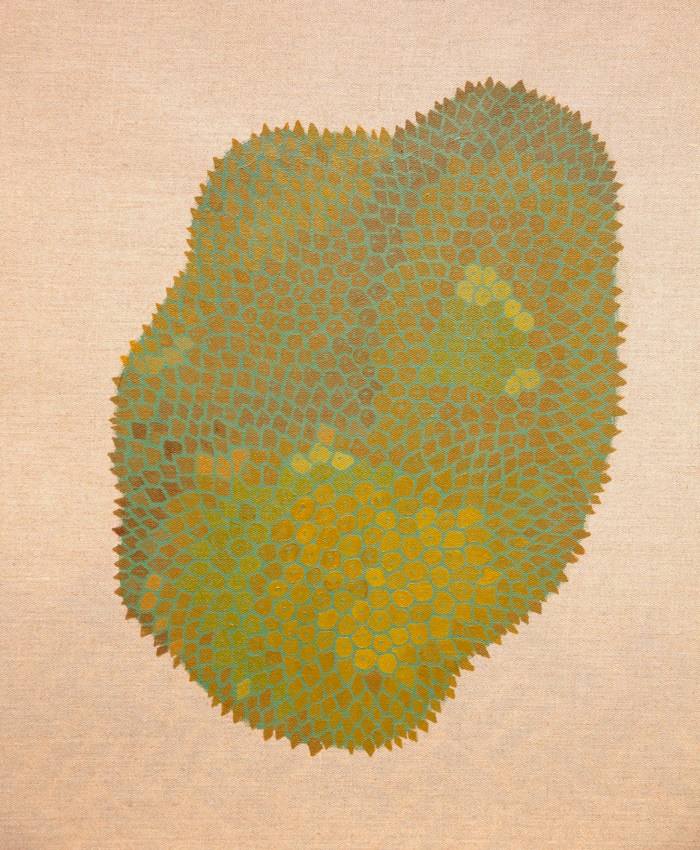 Ida Lawrence, A story my father heard as a child (iv) (detail) 2019, acrylic on linen, 63 x 48 cm. Photo by Ali Mousadi.jpg