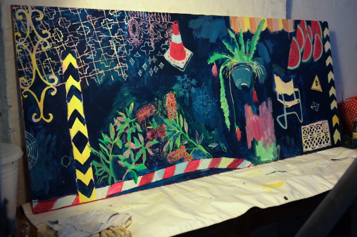 Ida Lawrence, Mural 2016 studio.JPG